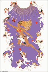 The Seasons, Summer — Erté