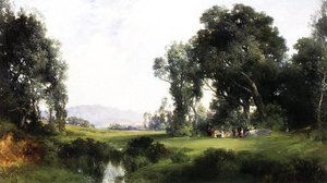 The Picnic — Thomas Moran