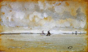 Grey Note - Mouth Of The Thames — James Abbott Mcneill Whistler, Tonalist Aestheticism