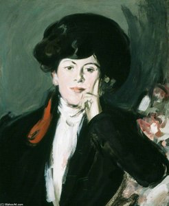 A Girl With Black Hair