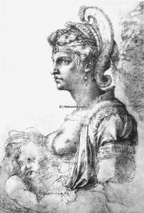- Allegorical Figure — Michelangelo Buonarroti