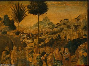 The Raising Of Lazarus — Benozzo Gozzoli