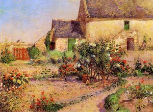 The Garden At Kervaudu — Ferdinand Du Puigaudeau