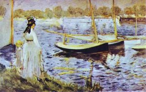 Las Orillas Del Sena En Argenteuil — Édouard Manet