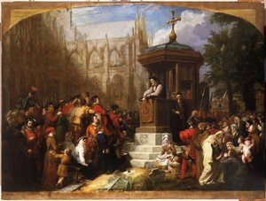 Latimer Preaching At Paul's Cross — Джордж Хайтер