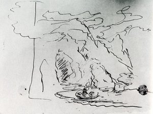 Preliminary Sketch — Thomas Cole