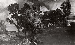 Night's Overture, (painting) — Arthur B. Davies, Post-impressionism