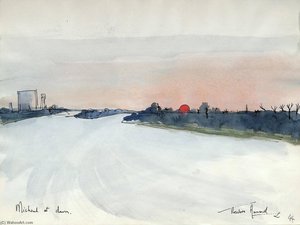 Michoud At Dawn — Theodore Hancock