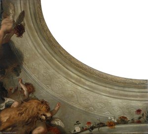 Cupid Before Jupiter (lion Section) — Sebastiano Ricci