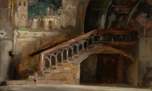 View in the Lower Church of San Francesco, Assisi