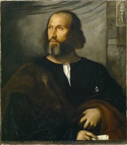 Portrait Of A Bearded Man — Titian Ramsay Peale Ii, Renaissance