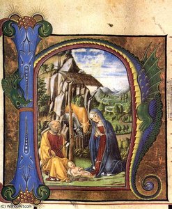 Other - Nativity (in An Antiphonary) — Francesco Di Giorgio Martini