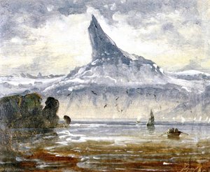 A Distant View Of Mount Stetind — Peder Balke