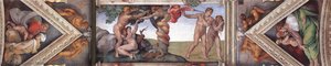 Der Vierte Abschnitt Der Decke — Michelangelo Buonarroti, High Renaissance