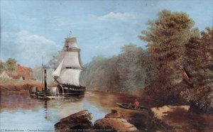 Ship up the Creek (after N. Green)