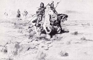 War Party, (painting) — Charles Marion Russell