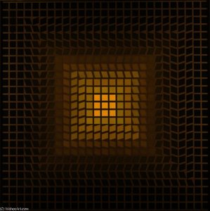 Tau-ceti-ny — Victor Vasarely, Op Art