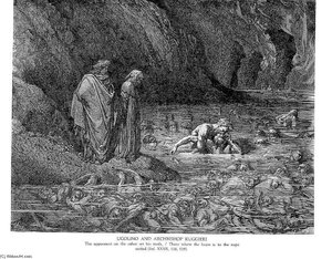 Ugolino And Archbishop Ruggieri — Paul Gustave Doré