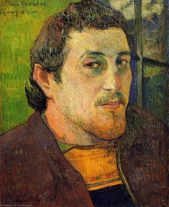 Self Portrait At Lezaven — Eugène Henri Paul Gauguin, Post-impressionism