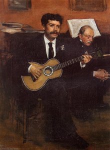 Porträt von Pagens und Auguste De Gas