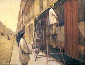 The House Painters — Gustave Caillebotte