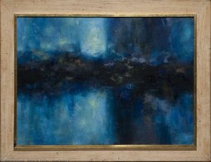 Blue Painting — Walter W. Barker