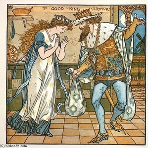 Good King Arthur — Walter Crane