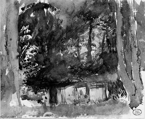 A Pond In The Forest — Paul Huet