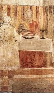 Feast Of Herod (detail)2 — Giotto Di Bondone, Proto-renaissance
