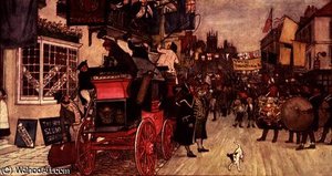 The Election Parade At Eatanswill — Albert Junior Ludovici