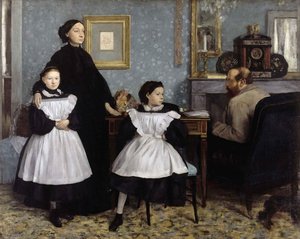 The Bellelli Family — Edgar Degas, Impressionist Realism