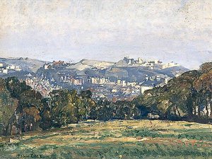 Hastings, East Sussex, From Summerfields — John Vicat Cole