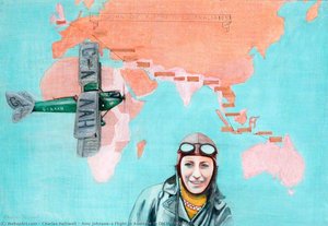 Amy Johnson's Flight to Australia in DH Moth G AAAH