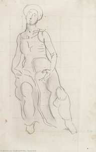 Figure Study — Ferdinand Hodler, Swiss Symbolism