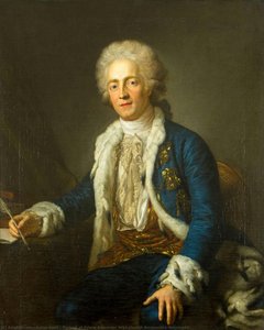 Portrait Of Prince Alexander Mikhailovich Belosselsky-belozersky — Anton Graff