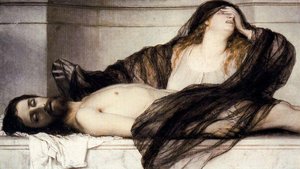 Marie Madeleine Pleurant Le Christ Mort — Arnold Böcklin