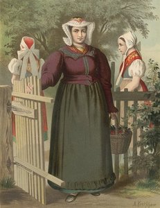 German Costume Preussen Tannhausen — Albert Kretschmer