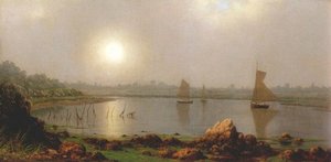 York Harbor (maine) - — Martin Johnson Heade