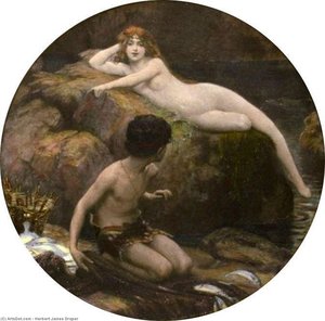 Naiad's Pool — Herbert James Draper