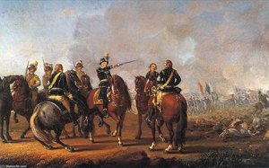 Battle Of Uttismalm — Pehr Hilleström