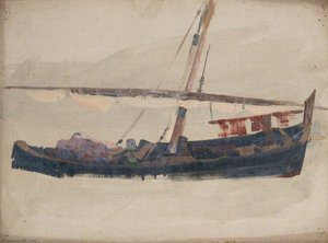 Fishing Boats (possibly Malta) — John Fraser