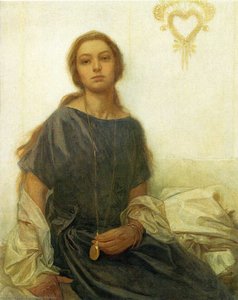 Portrait Of Jaroslava — Alphonse Mucha