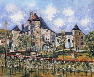 Chateau Dans Les Charentes — Maurice Utrillo