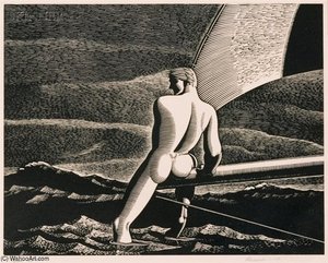Fair Wind, Alternatively Titled Bow Sprit — Rockwell Kent
