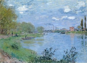 Les Bords De La Seine A La Grande Jatte — Claude Monet