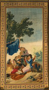 The Card Game — Francisco José De Goya Y Lucientes, Rococo
