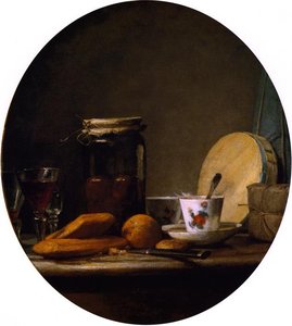 The Jar Of Apricots — Jean-baptiste-siméon Chardin, Neoclassicism