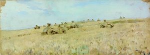 Haystacks — Isaak Ilyich Levitan