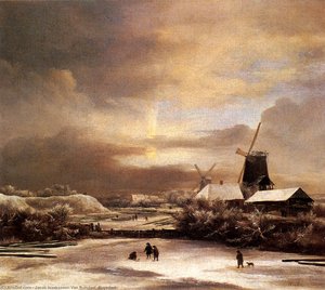 Winter Landscape — Jacob Isaackszoon Van Ruisdael