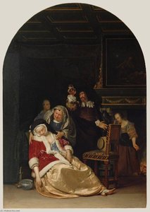 Doctor's Visit — Frans Van Mieris